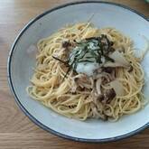 ツナとエリンギの和風ワンポットパスタ