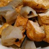 レンコンのピリ辛炒め