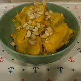 カボチャのクリームサラダ