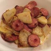 ジャガイモのマスタードクリーム炒め