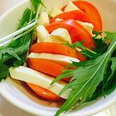 水きりヨーグルトのカプレーゼ