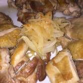 チキンソテー甘酢オニオンソース