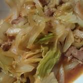 豚とキャベツのピリ辛煮