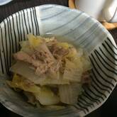 ツナ缶のサッと煮