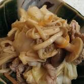 豚と野菜のショウガ炒め