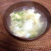 カリフラワーのかき玉汁