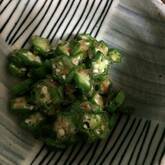 和えるだけの簡単副菜！オクラのマヨしょうゆ和え