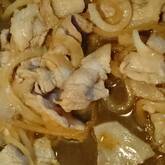 豚の黒糖ショウガ焼き