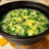 卵入り七草粥（七草がゆ）