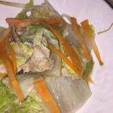 白菜と豚バラ肉の蒸し煮