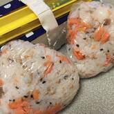 鮭の蒸しごはん