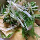 厚揚げと野菜の煮物