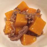 カボチャのそぼろ煮