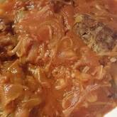 トマト煮込みハンバーグ