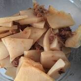 タケノコのおかか和え