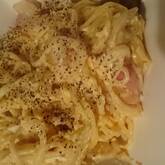 生クリームなして作る本格濃厚カルボナーラ