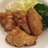 手羽元のニンニク風味揚げ