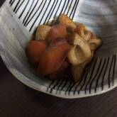 ニンジンとちくわのみそ炒め