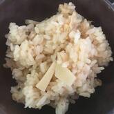 シンプルタケノコご飯