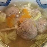 豚肉団子のスープ