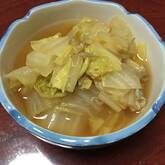 白菜とジャコのスープ煮
