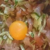 あと引くタレのうまさ！マグロユッケ