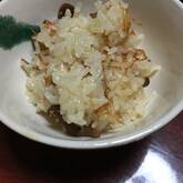 ホタテの炊き込みご飯