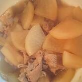 牛肉と大根の照り煮