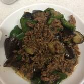 ナスと豚肉の味噌炒め