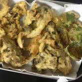 マイタケの天ぷら