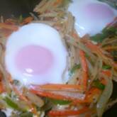 野菜の巣ごもり卵