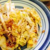 ツナと豆腐のシンプル炒め