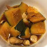 カボチャと鶏肉の煮物