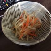 モヤシとニンジンの甘酢