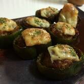 ピーマンの肉詰め