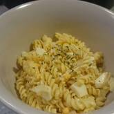 カレー風味のマカロニサラダ