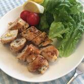 ささみのレモンソース