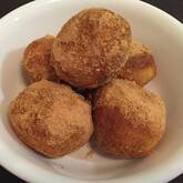 ホットケーキで簡単！きな粉ドーナツ 混ぜて揚げるだけ 子供に大人気