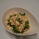 春菊の白和え風