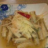 ワカサギと野菜の南蛮漬け