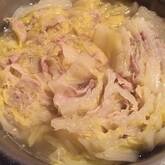 ミルフィーユ鍋 豚バラ肉と白菜 簡単！白菜たっぷり 見た目もおいしい