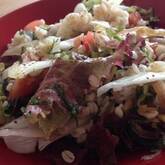 押し麦とツナの彩りサラダ