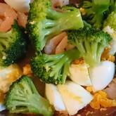 ブロッコリーと小エビのサラダ