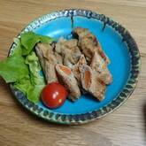 マイタケの豚肉巻き