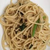 ホウレン草の和風パスタ