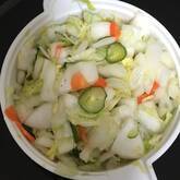 白菜の浅漬け