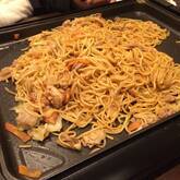 イカと豚肉入り焼きそば