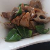 レンコンのオイスター炒め