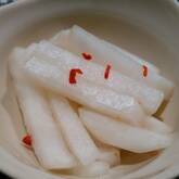 大根の甘酢漬け