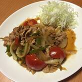 豚肉の甘酢炒め